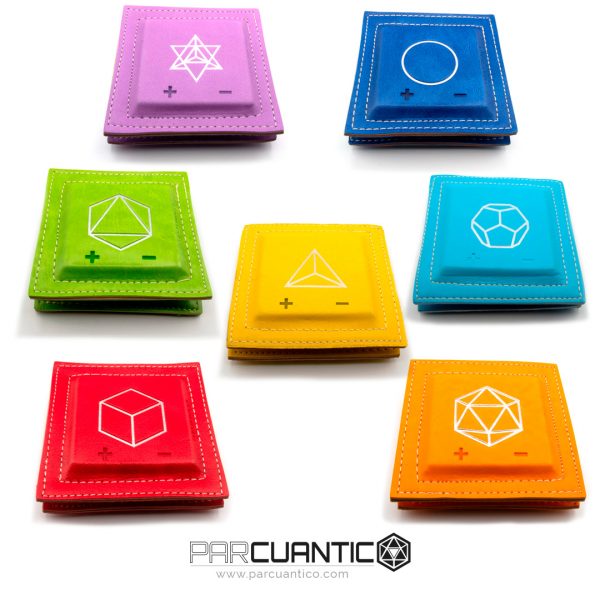 Par Cuántico Kit completo Ferrita Doble Polaridad 7 chakras / 7 pares de imanes